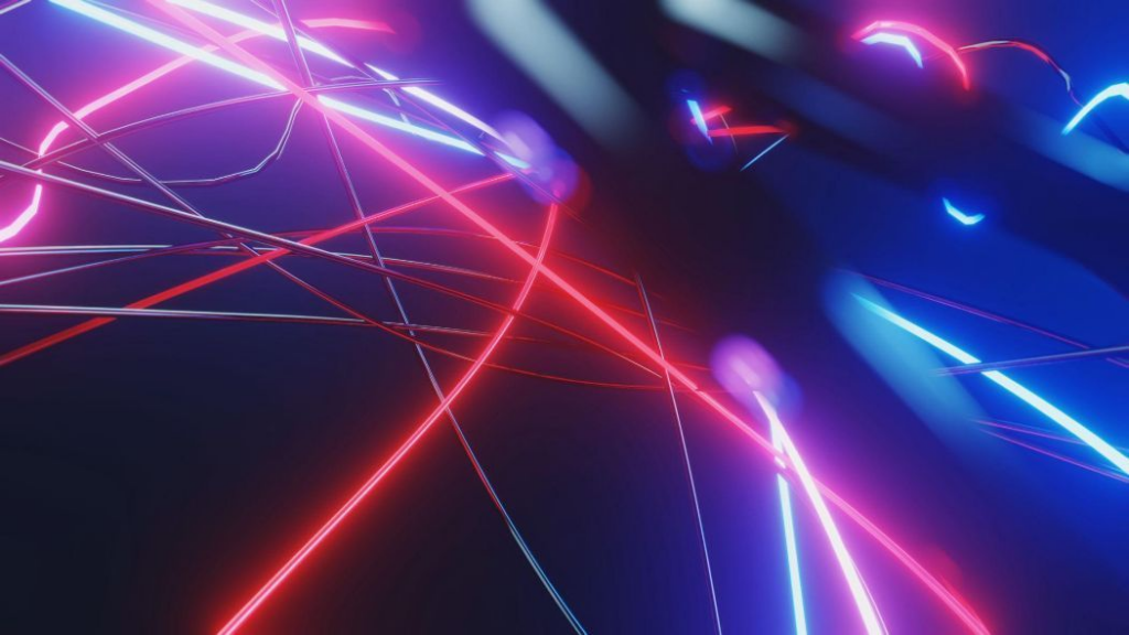 Luminous Labyrinthine Light Tunnel
