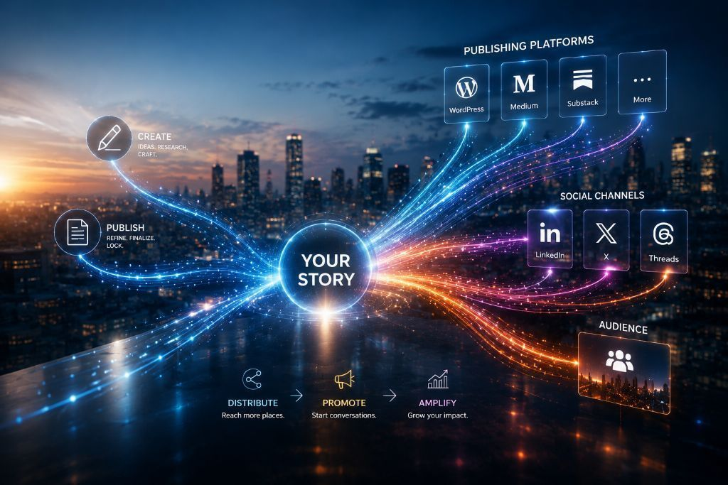 Promoting Your Stories Without Starting Again from Scratch